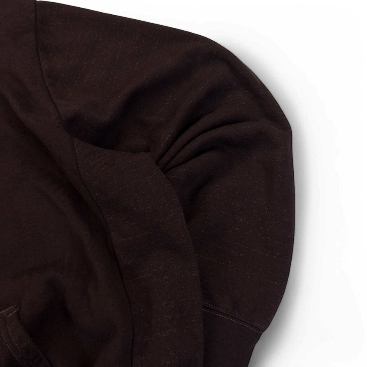 Vintage Nike Pocket Swoosh Hoodie Tonal Dark Brown Size XL