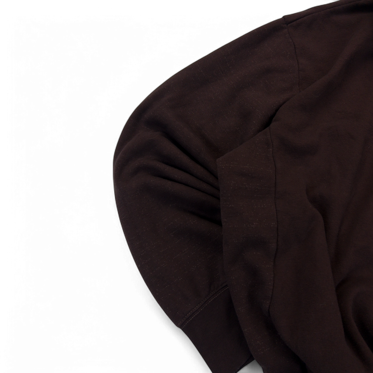 Vintage Nike Pocket Swoosh Hoodie Tonal Dark Brown Size XL