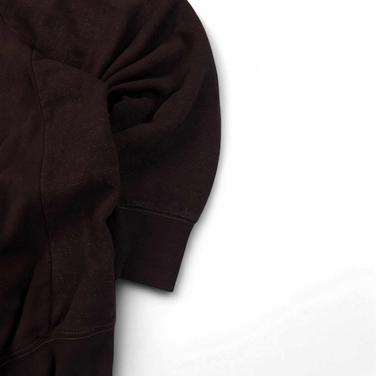 Vintage Nike Pocket Swoosh Hoodie Tonal Dark Brown Size XL