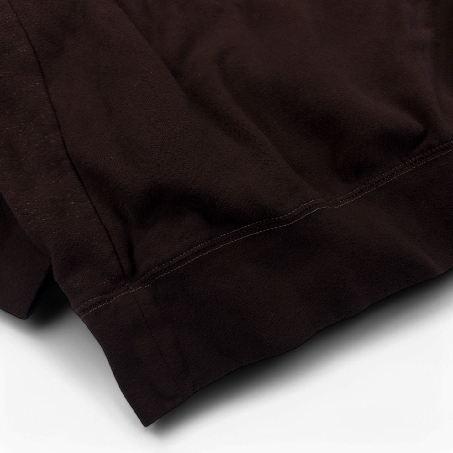 Vintage Nike Pocket Swoosh Hoodie Tonal Dark Brown Size XL