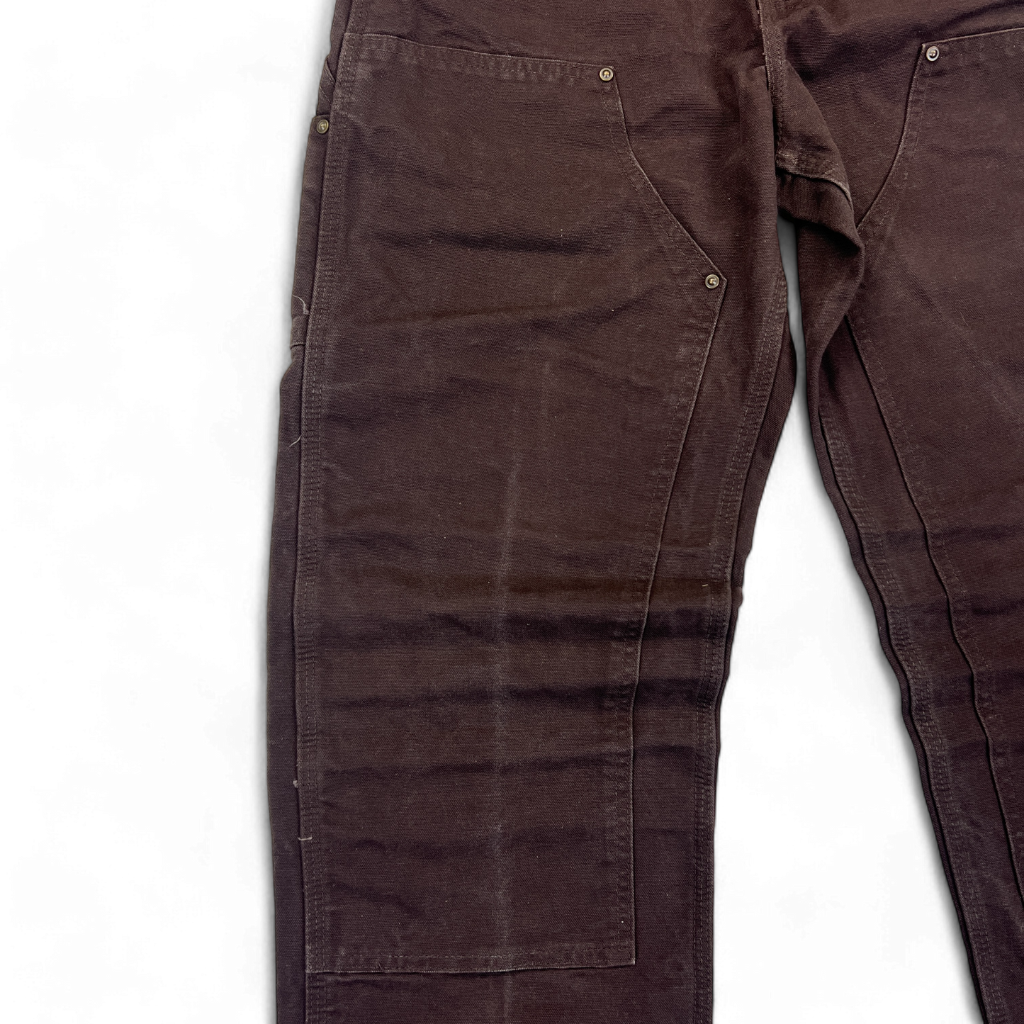Vintage Carhartt Double Knees Dark Brown 32 x 34