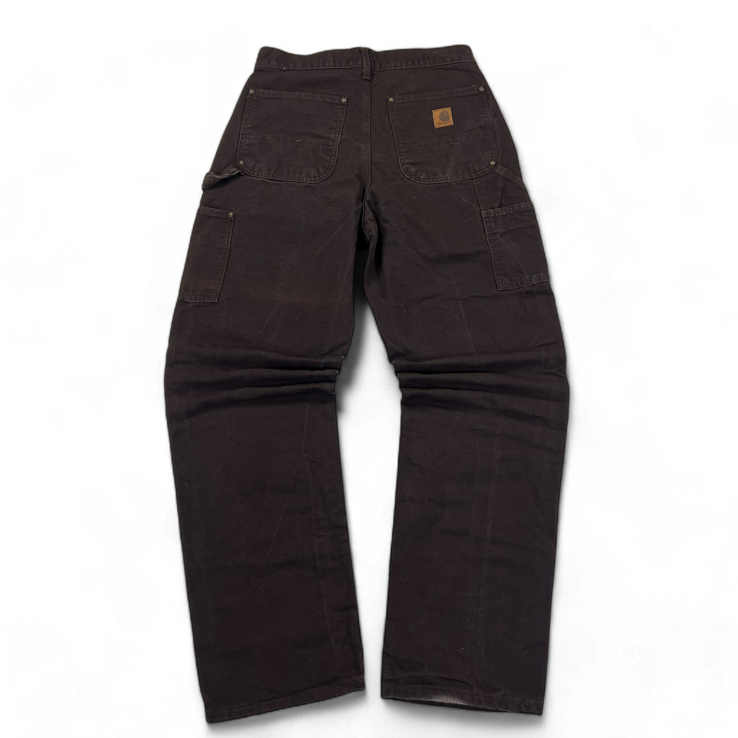 Vintage Carhartt Double Knees Dark Brown 32 x 34