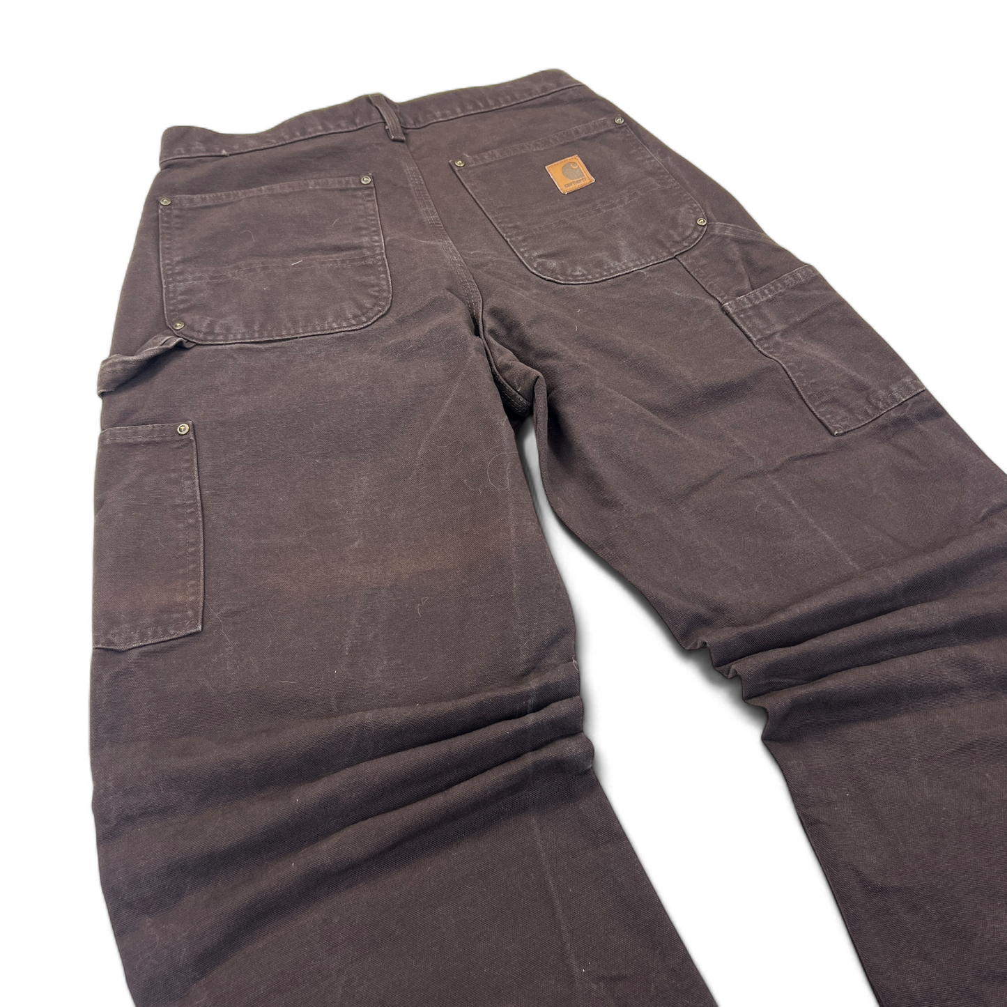 Vintage Carhartt Double Knees Dark Brown 32 x 34