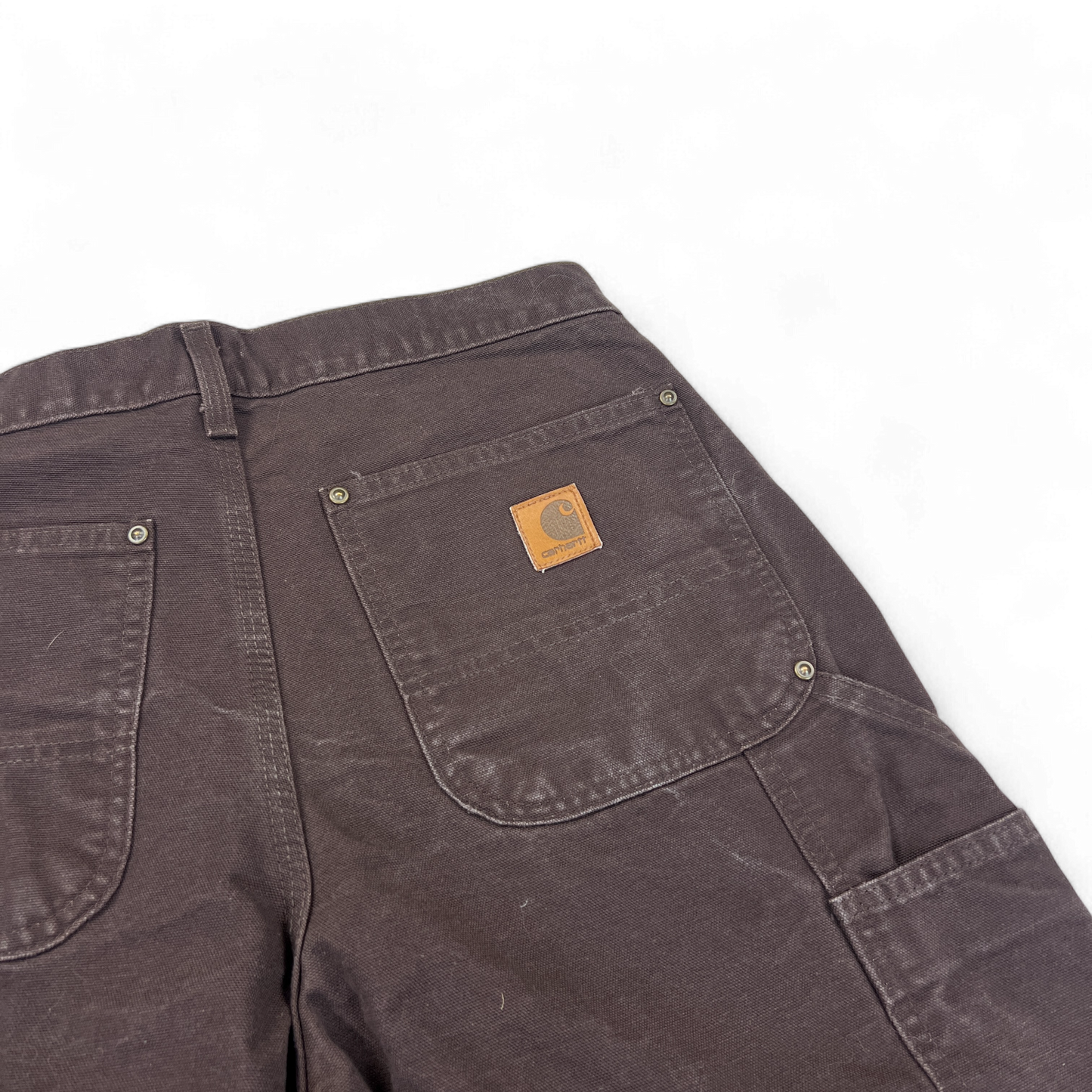 Vintage Carhartt Double Knees Dark Brown 32 x 34