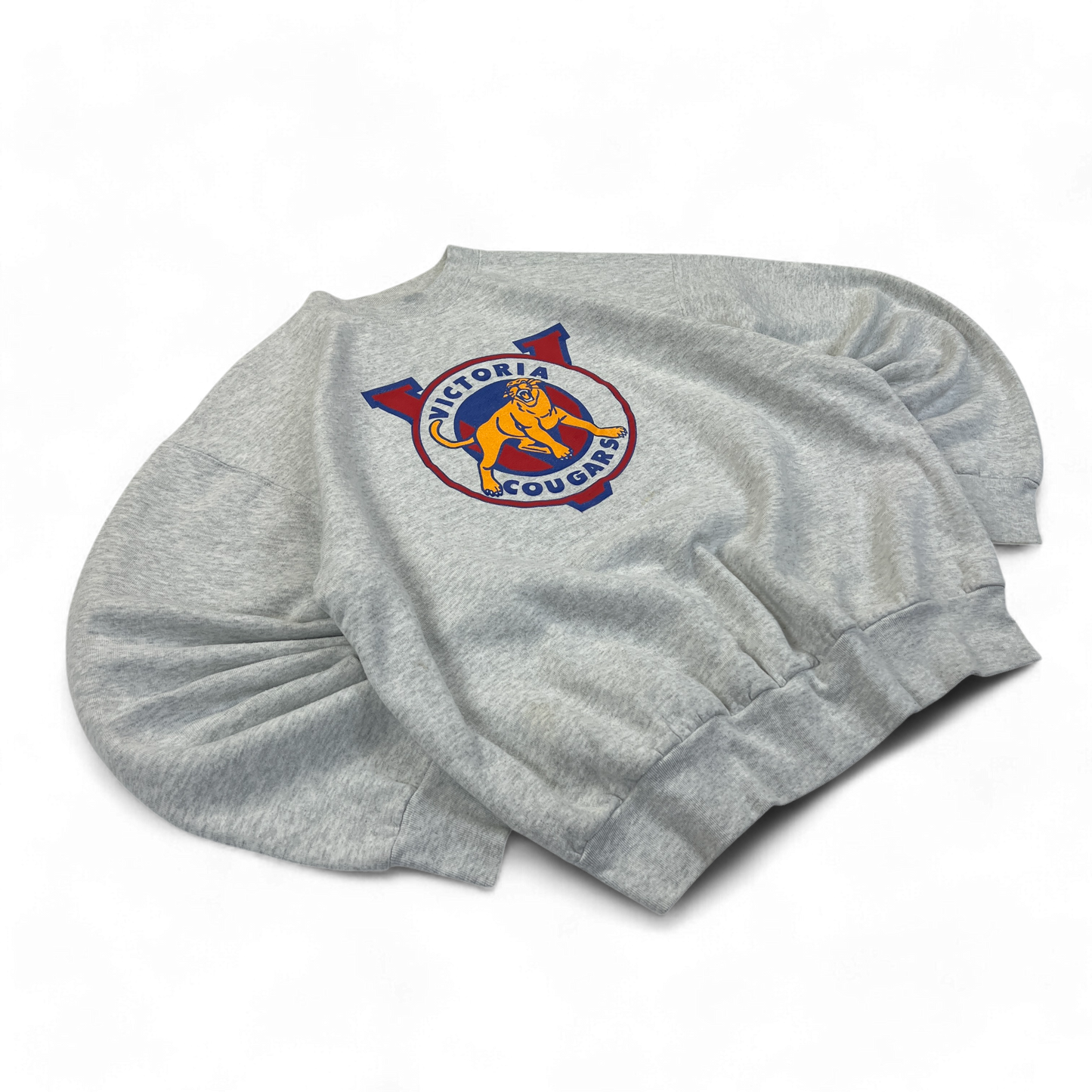 Vintage 1990's Victoria Cougars Crewneck Size XL