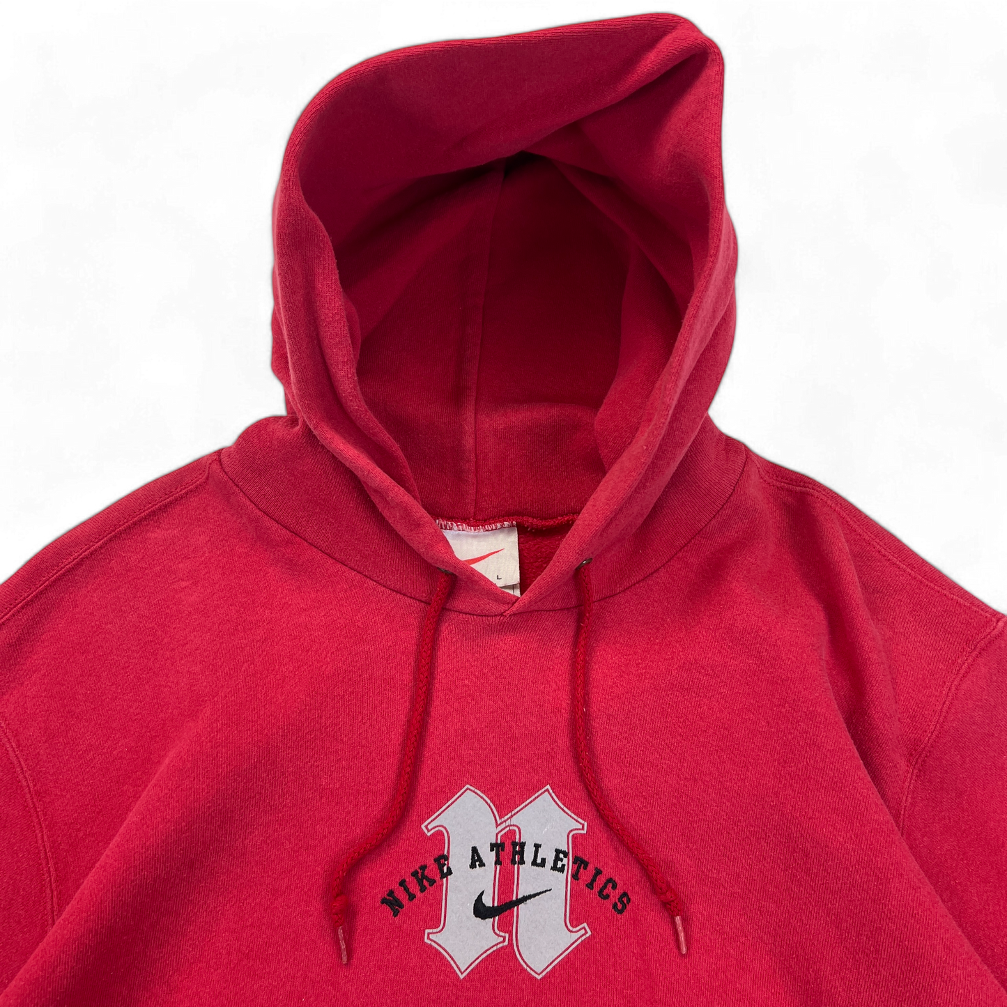 Vintage 1990's Nike Hoodie Red Size XL