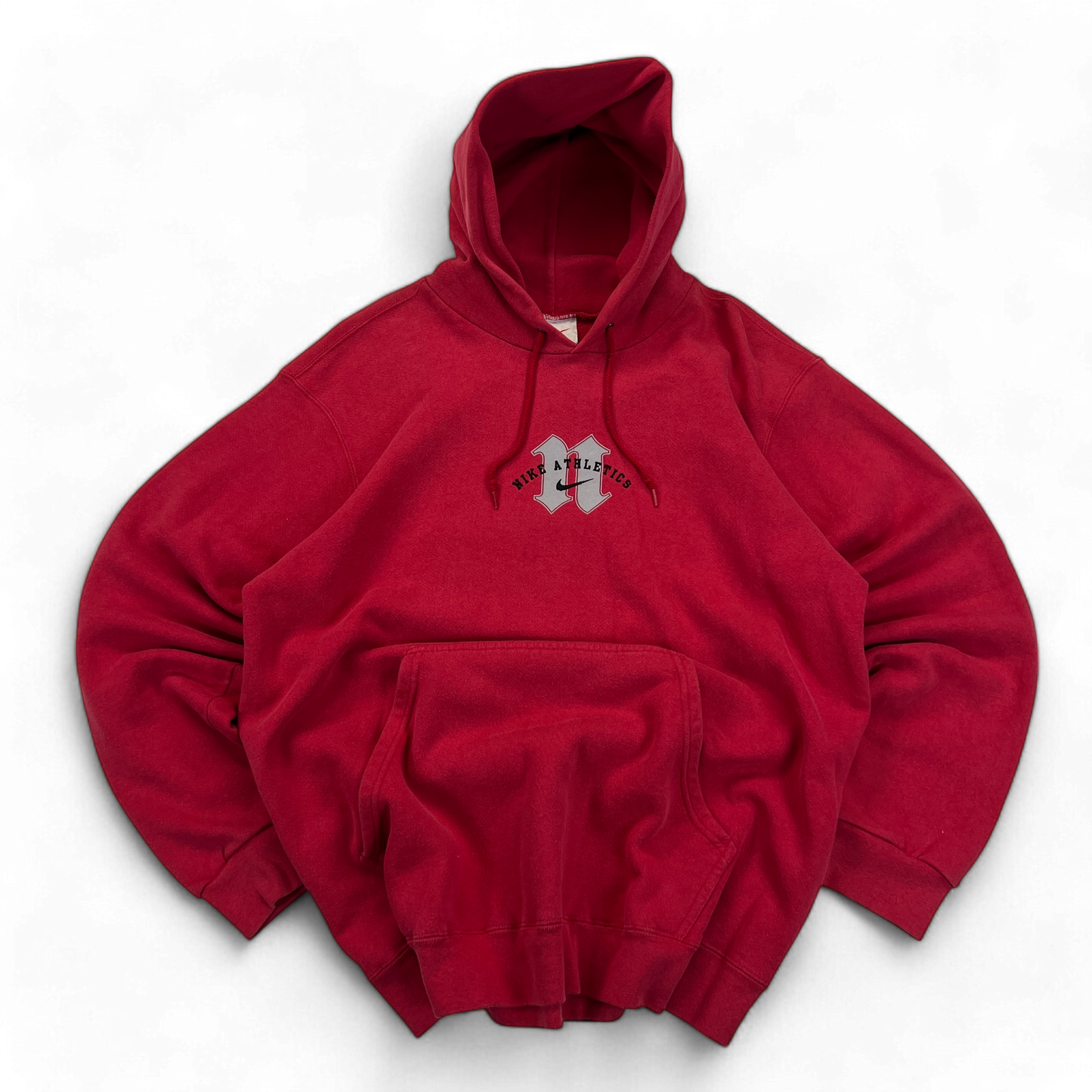 Vintage 1990's Nike Hoodie Red Size XL