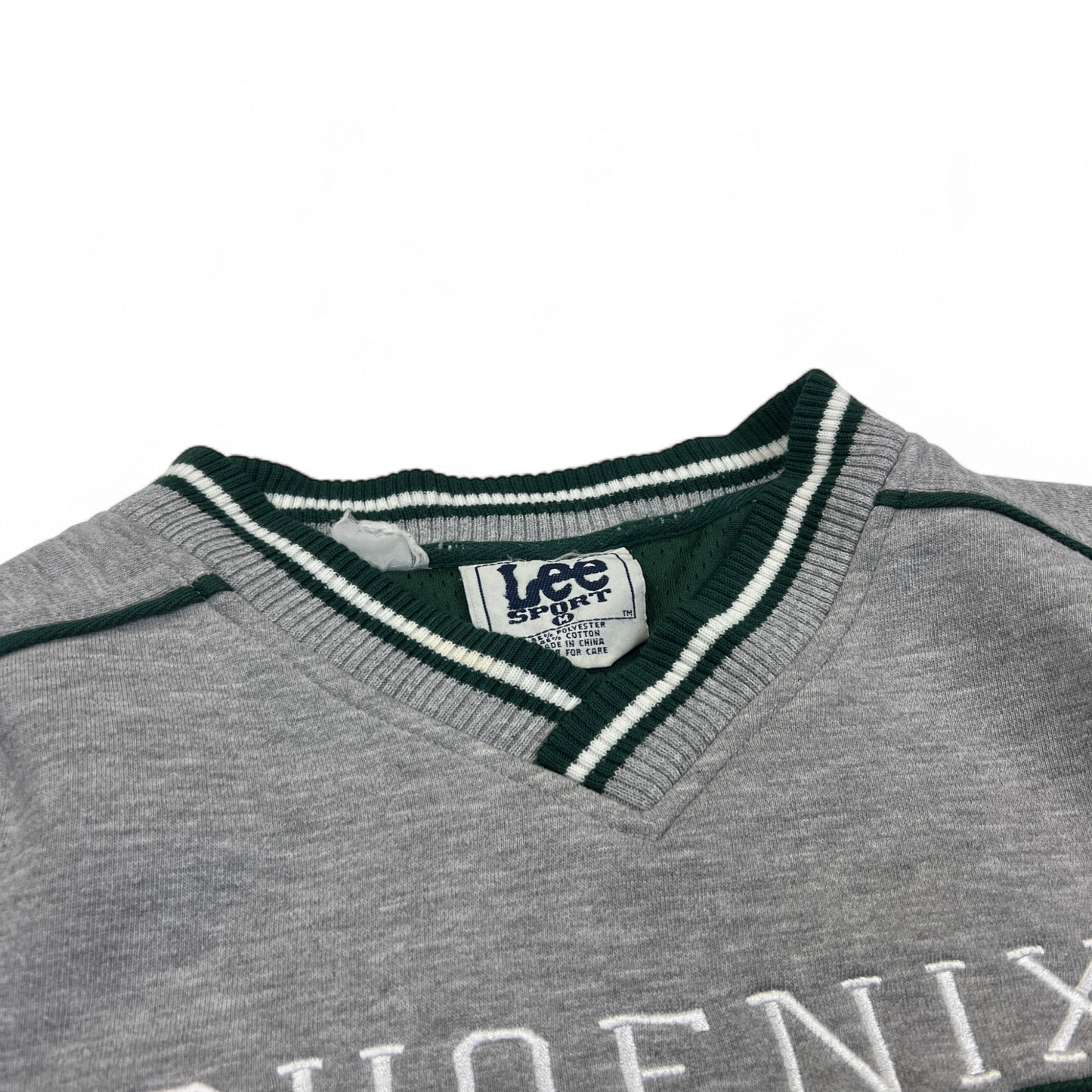 Vintage 1990's Phoenix Coyotes Crewneck Sweatshirt Grey Size Medium/Large