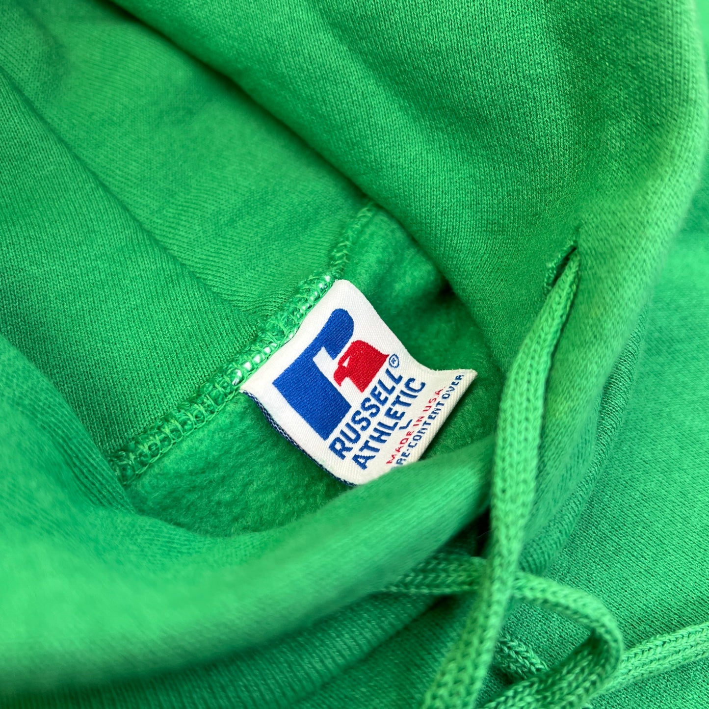 Vintage 1990's Russell Athletic Hoodie Green Size Large (Deadstock BNWT)