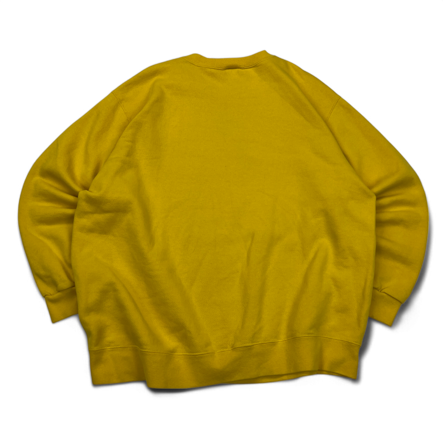 Vintage 2000's Nike Crewneck Sweatshirt Yellow Size XL