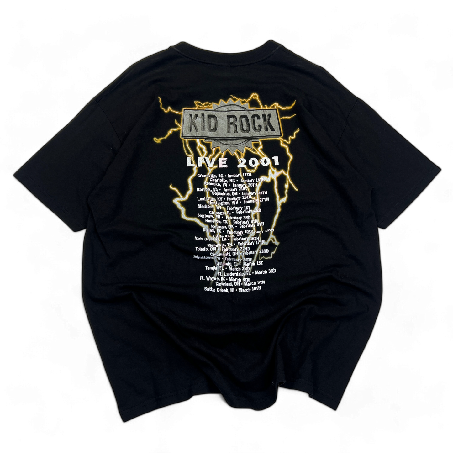 Vintage 2001 Kid Rock Tour T-shirt Size XL (Deadstock)