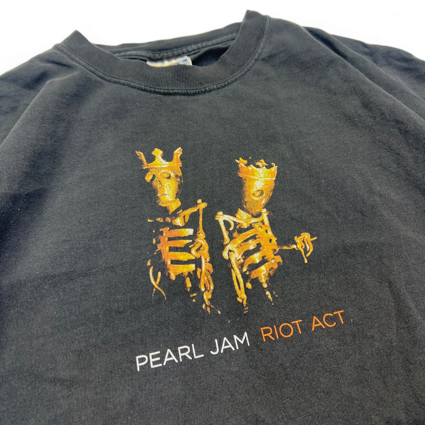 Vintage 2003 Pearl Jam Riot Act Tour T-shirt Size XL