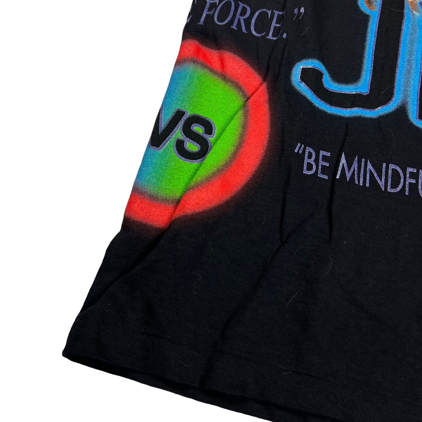 ‘99 Vintage Star Wars Episode 1 Jedi vs. Sith Wrap Around T-shirt Size XL
