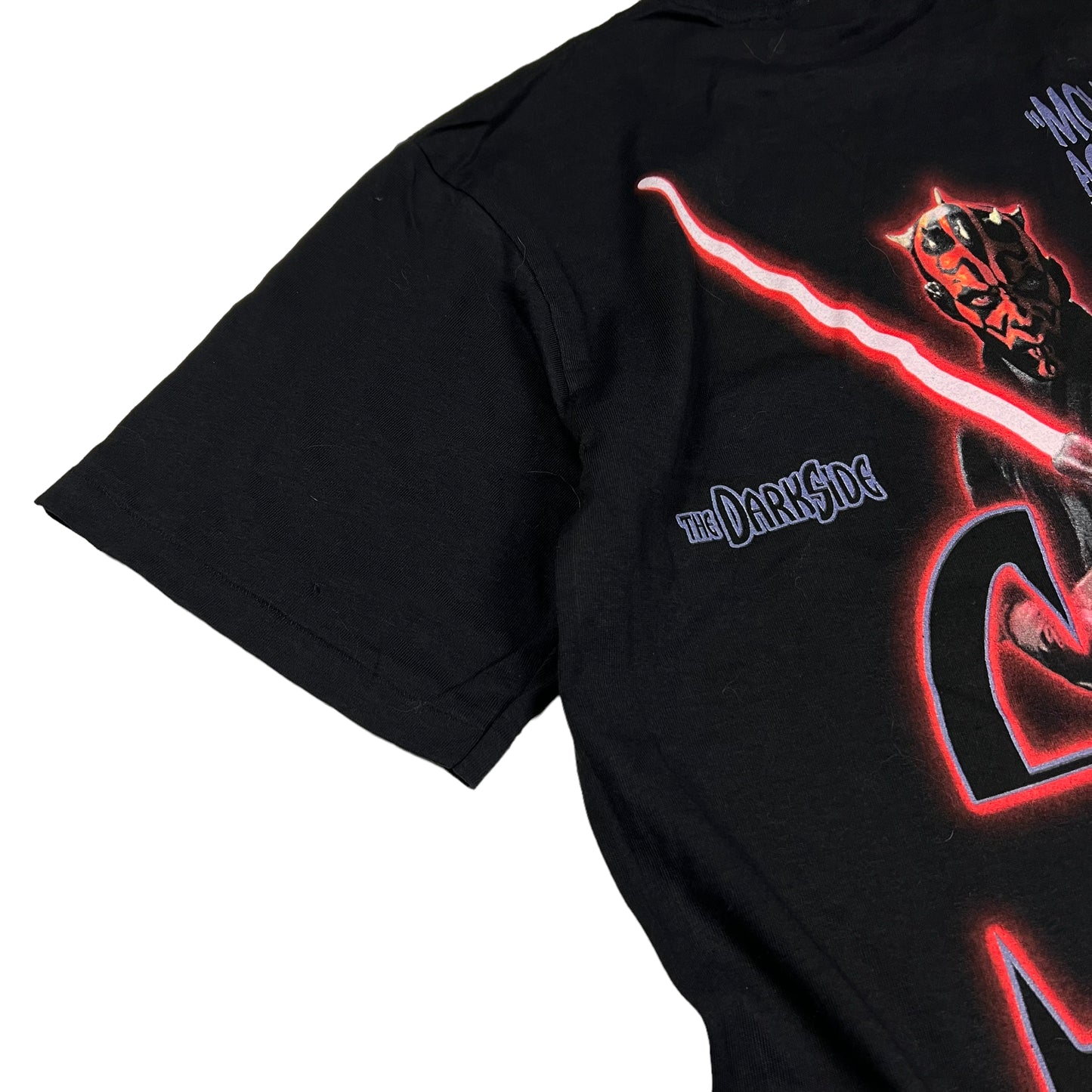 ‘99 Vintage Star Wars Episode 1 Jedi vs. Sith Wrap Around T-shirt Size XL