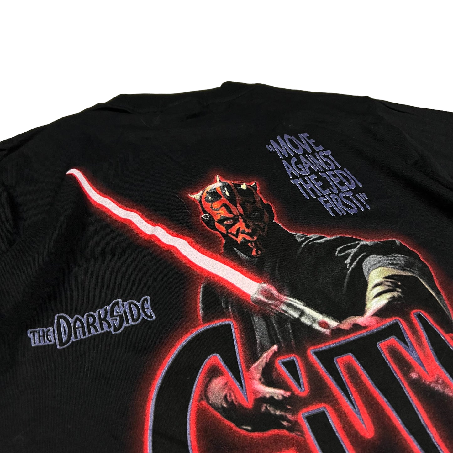 ‘99 Vintage Star Wars Episode 1 Jedi vs. Sith Wrap Around T-shirt Size XL