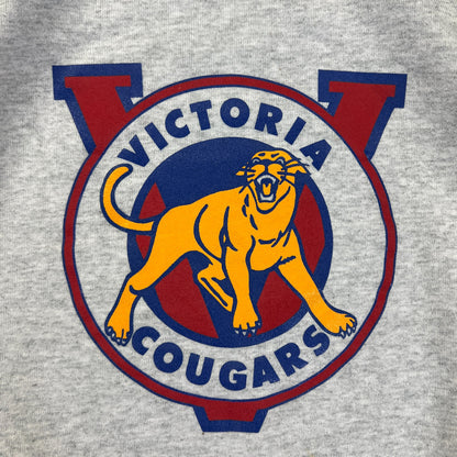 Vintage 1990's Victoria Cougars Crewneck Size XL