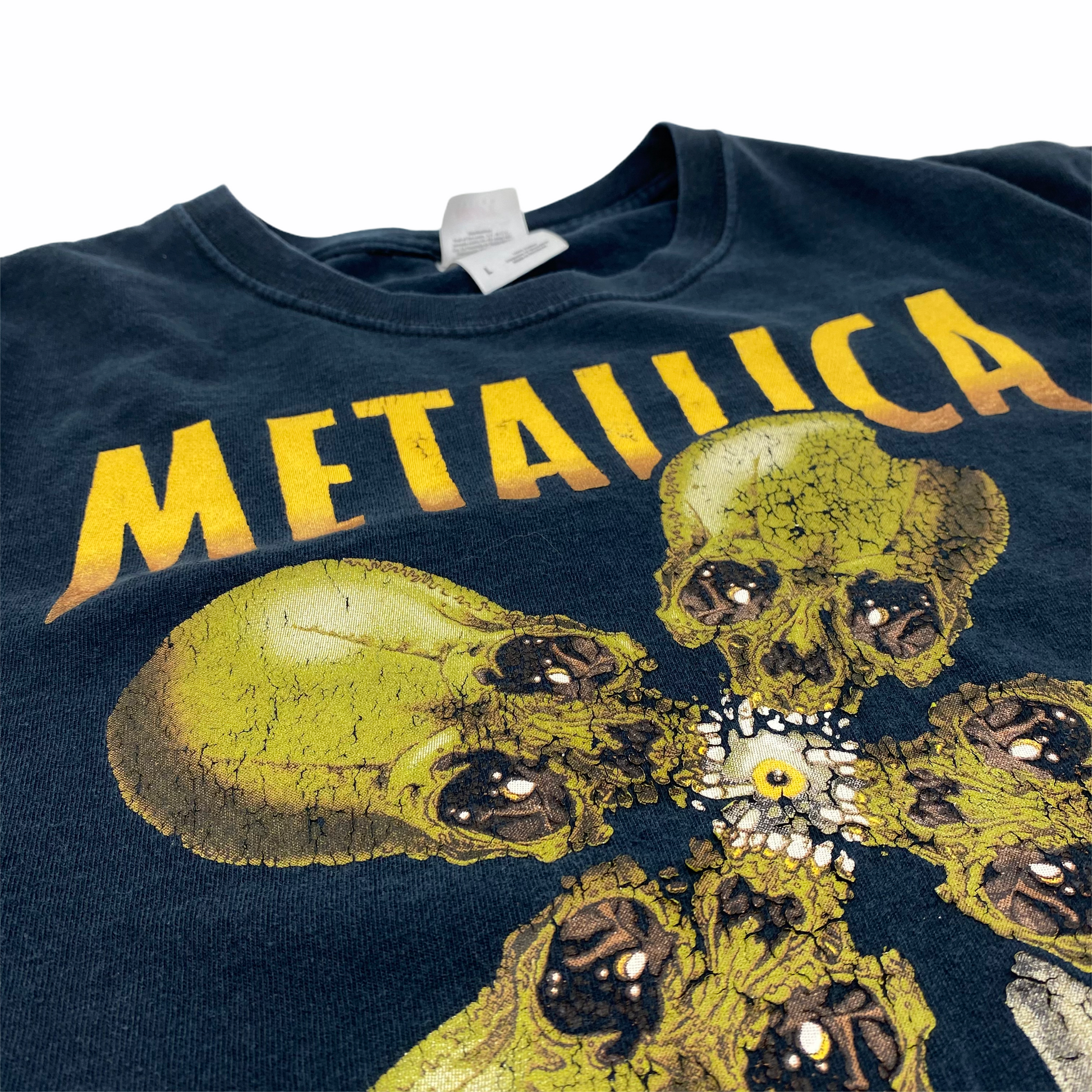 04 Vintage Metallica Pushead T-shirt XL – Vipe Vintage