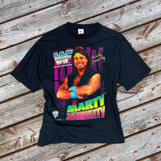 ‘92 Vintage WWF Marty Jannetty T-shirt Large (Dead Stock)