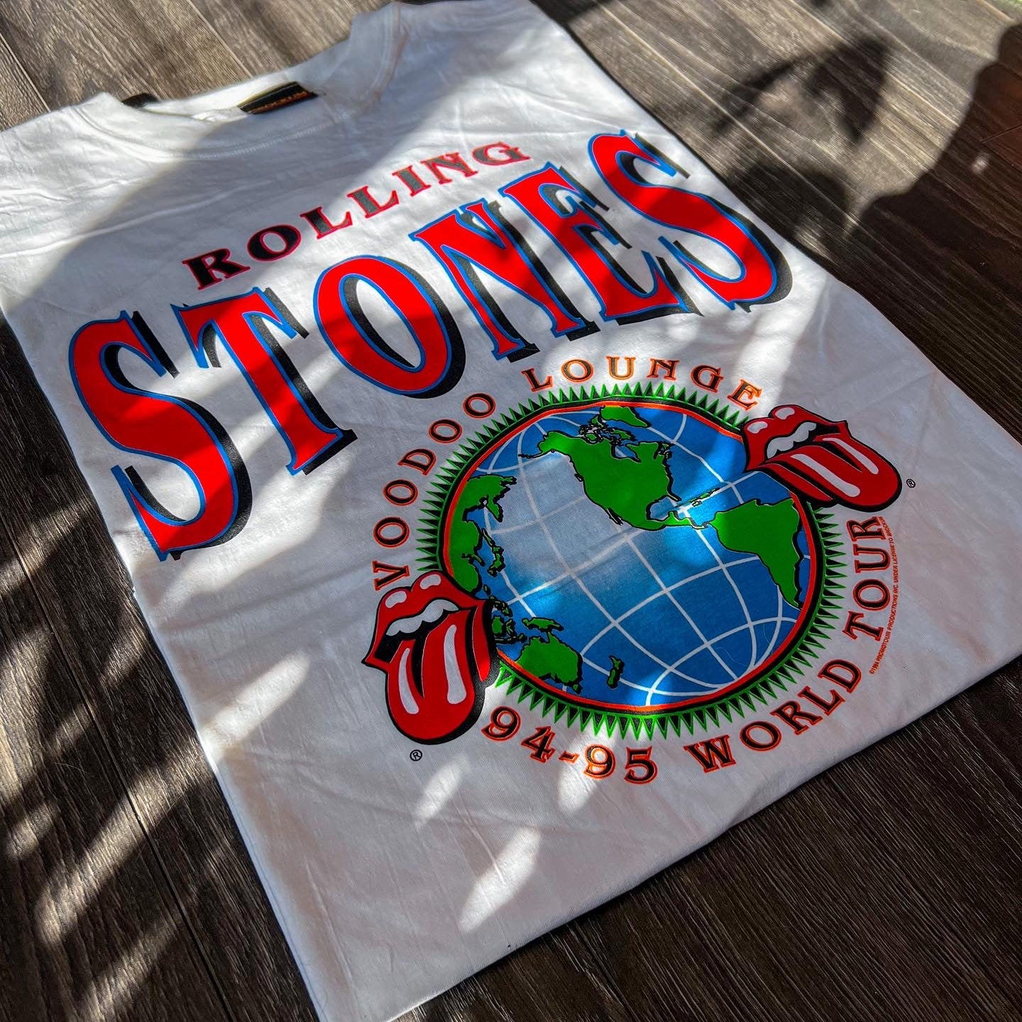 11,000円Dead stock vintage Rolling stones 94,95